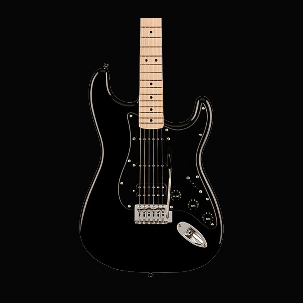 Squier Sonic Stratocaster HSS Electric Guitar - Black